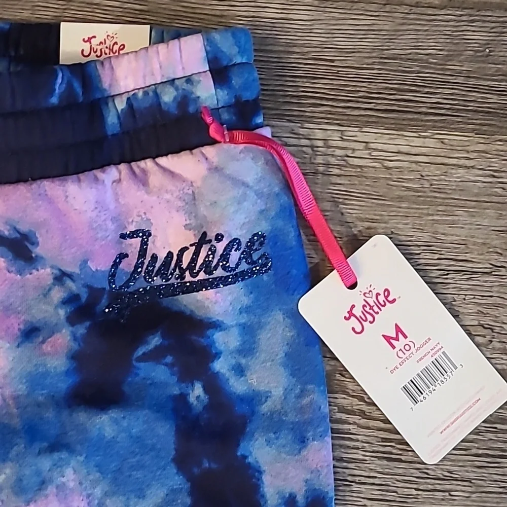 Justice Everyday Favorite Tie-Dye Sweatpant Jogger Size Medium/10